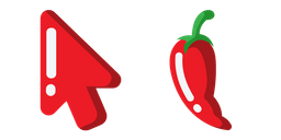 Minimal Chili Pepper Cursor