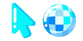 Minimal Disco Ball cursor