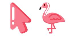 Minimal Flamingo Cursor