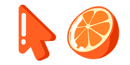 Minimal Orange Cursor