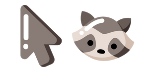 Minimal Raccoon cursor