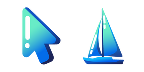 Minimal Sailboat Cursor