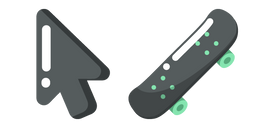 Minimal Skateboard Cursor