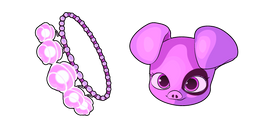 Miraculous Ladybug Daizzi and Pig Miraculous Cursor