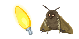 Moth Lamp Meme Cursor