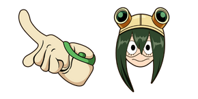 My Hero Academia Tsuyu Asui Curseur