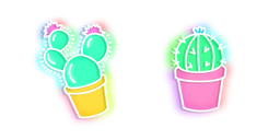 Neon Cactus Cursor