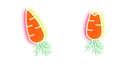 Neon Carrot Cursor