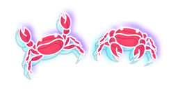 Neon Crab Cursor