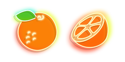 Neon Orange Cursor