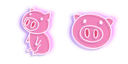 Neon Pig Cursor