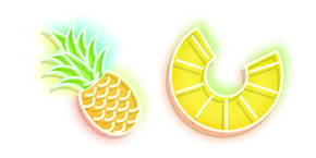 Neon Pineapple Cursor