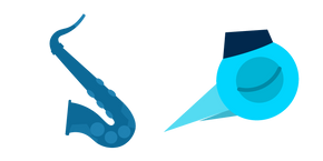 Night in the Woods Deep Hollow Hollerers Bird and Saxophone Cursor