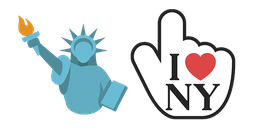 NYC Statue of Liberty Cursor