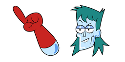 OK K.O.! Let's Be Heroes Captain Planet Cursor