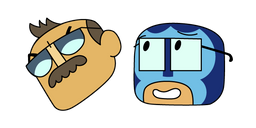 OK K.O.! Let's Be Heroes Mr. Gar Cursor