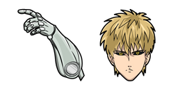 One Punch Man Genos Cursor