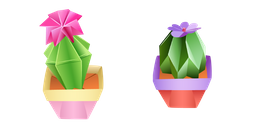 Origami Cactus Cursor