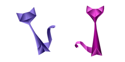 Origami Cats Cursor