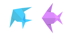 Origami Dory Fish Cursor