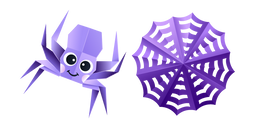 Origami Purple Spider Cursor
