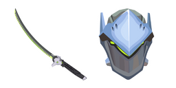 Overwatch 2 Genji Ryu Ichimonji Katana Cursor