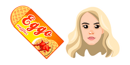 Stranger Things Eleven Eggo Waffles Cursor