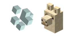 Minecraft Llama Spit and Llama Cursor
