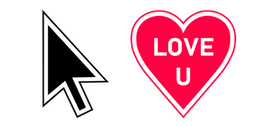 Love U MacOS Cursor