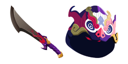 Fortnite Smoke Dragon Skin Smolders Pickaxe Cursor