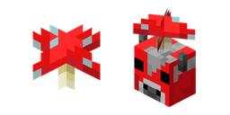 Minecraft Red Mushroom and Mooshroom Cursor