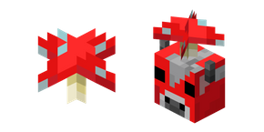 Minecraft Red Mushroom and Mooshroom Cursor