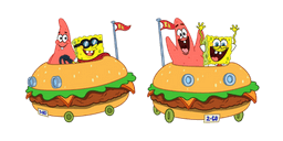 SpongeBob Patty Wagon Cursor