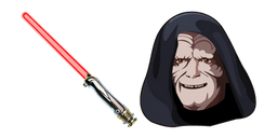 Star Wars Sheev Palpatine and Lightsaber Cursor