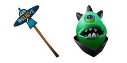 Fortnite Zorgoton Skin Flying Slasher Pickaxe Cursor