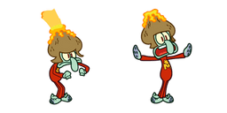 SpongeBob Captain Magma Squidward Cursor