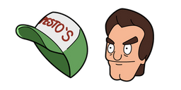 Bob's Burgers Jimmy Pesto and Cap Cursor