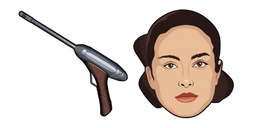 Star Wars Padme Amidala ELG-3A Blaster Pistol Cursor