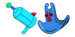 SpongeBob Man Ray Cursor