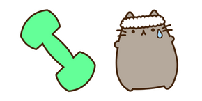 Fitness Pusheen Cursor