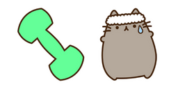 Fitness Pusheen Cursor