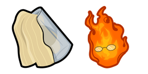 Undertale Grillby Cursor