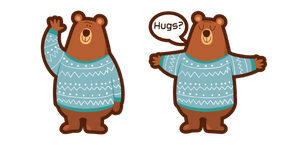Cute Bear Hugs Cursor