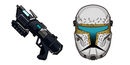 Star Wars CC-5576-39 Gregor DC-17m Blaster Rifle Cursor