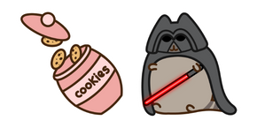 Darth Pusheen and Cookies Cursor
