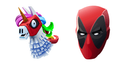 Fortnite Deadpool Skin Dragacorn Glider Cursor