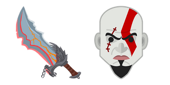 God of War Kratos Blades of Chaos Cursor