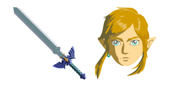 The Legend of Zelda Link Master Sword Cursor