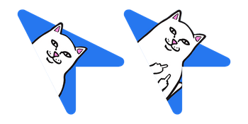 RipnDip Lord Nermal Blue Cursor