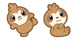 Cute Sloth Cursor